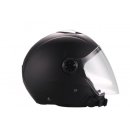 VITO JET PALERMO jet helmet matt black/shiny white XS/S/M/L/XL