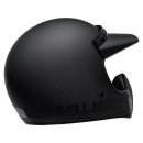 Bell Moto 3 Classic Vintage MX Helm Retro Matt / Gloss Blackout L - 59-60cm