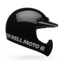 Bell Moto 3 Classic Vintage MX Helm Retro Schwarz S- 55-56cm