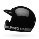 Bell Moto 3 Classic Vintage MX Helm Retro Schwarz M - 57-58cm