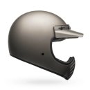 Bell Moto 3 Classic Vintage MX Helm Retro Independent Titanium Matt L - 59-60cm