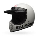 Bell Moto 3 Classic Vintage MX Helm Retro Wei&szlig; S- 55-56cm