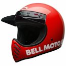 Bell Moto 3 Classic Vintage MX Helm Retro Rot XL - 61-62cm