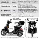 Rolektro E-Trike 25 km/h V.2 Blei-Gel