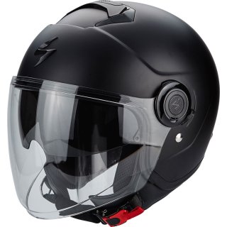 Scorpion Exo City Solid Jethelmet black matt incl. sun visor &amp; visor XL