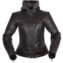 Modeka Edda Lady Ladies Motorcycle Jacket Leather Jacket with Hood